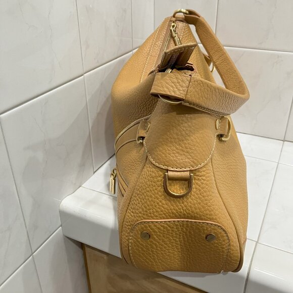 Versace Medusa Saddle Leather Zip Studded Hobo Bag - 100% Authentic - Picture 3 of 15